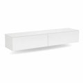 TV-Schrank Weiß MDF 180x30x25 cm