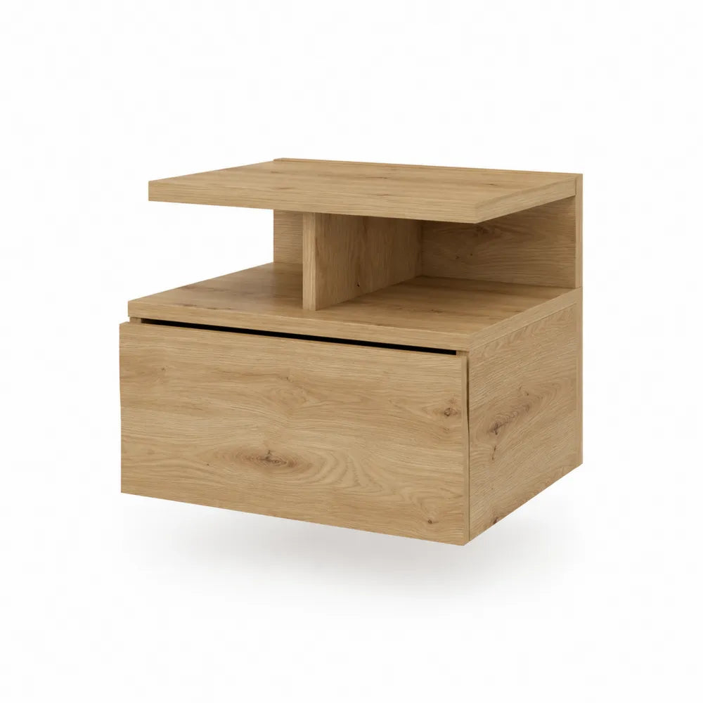 Nachttisch aus Holz mit Schublade 50x40x45cm