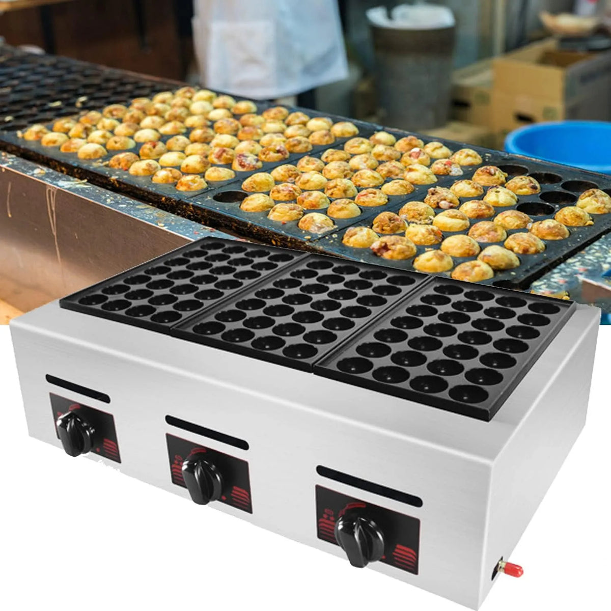 Mini Maker Machine, 84-Holes Multifunctionele Nonstick Baking Maker