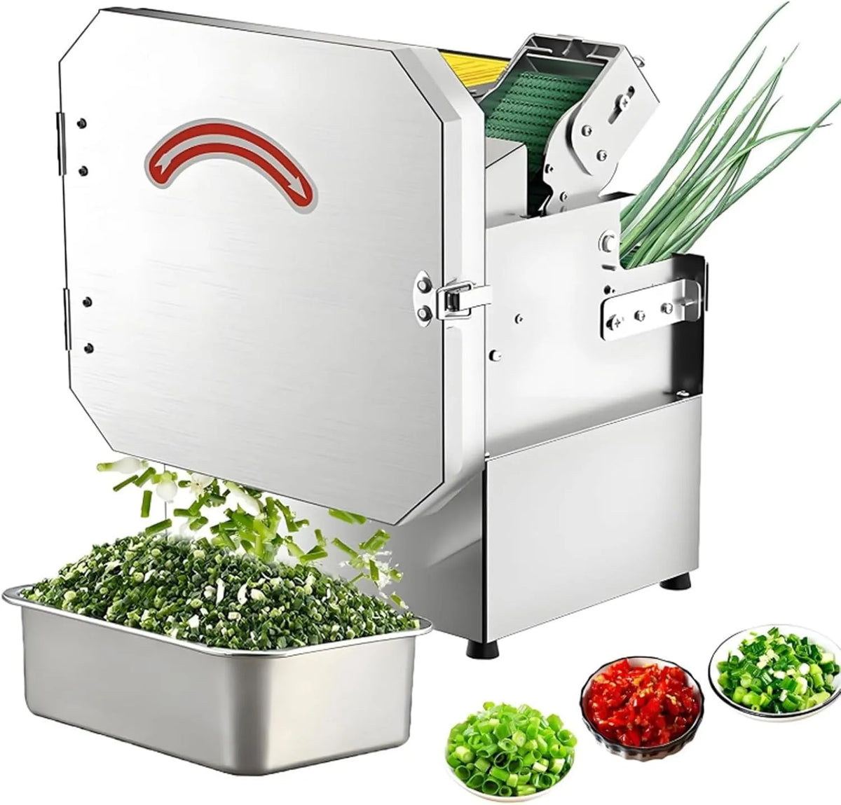 Machine, 200 W, 1,5–35 mm, 0,059–1,38 inch, raspen, waaronder zuurkool