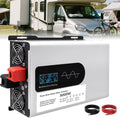 Spanningsomvormer, 5000 W zuivere, 230V, hybride zonne-energie 50/60Hz, voertuigvoeding 12V-110V tot 120V, hybride omvormer voor auto's