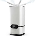 Luchtbevochtiger, 16L, Grote Capaciteit met 3 Kernen Atomizer, Top-fill & Hygrostaat, Verrijdbaar