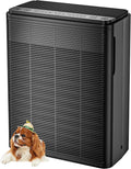 HEPA-filter, P260, grote kamer tot 2000 ft2 met wasbare filters, AIUZLK H13 HEPA-filter, slaapkamerluchtreiniger voor huisdier, dierenhaar