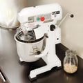 Keukenmachine, 15 L, gietijzer, bijlagen en accessoires, 3 versnellingen, roestvrijstalen kom, koekjesdeeg broodtaarten