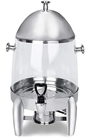 Waterdispenser met 12L, 35 x 50cm, RVS en zilver, Drank Dispenser Bier Drank Toren 12L