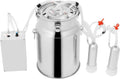 Machine met 3 l, 10 l, waterreservoir, RVS, aluminium en zilver