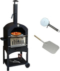 Inbouwoven met mobiele uitvoering, compact ontwerp en voor buitengebruik, Pizzaoven Buiten Pizza