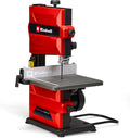Einhell zaag met tot 900 m/min zaagsnelheid, kantelbare zaagtafel, 300 W, 80 mm zaaghoogte en hoogteverstelling