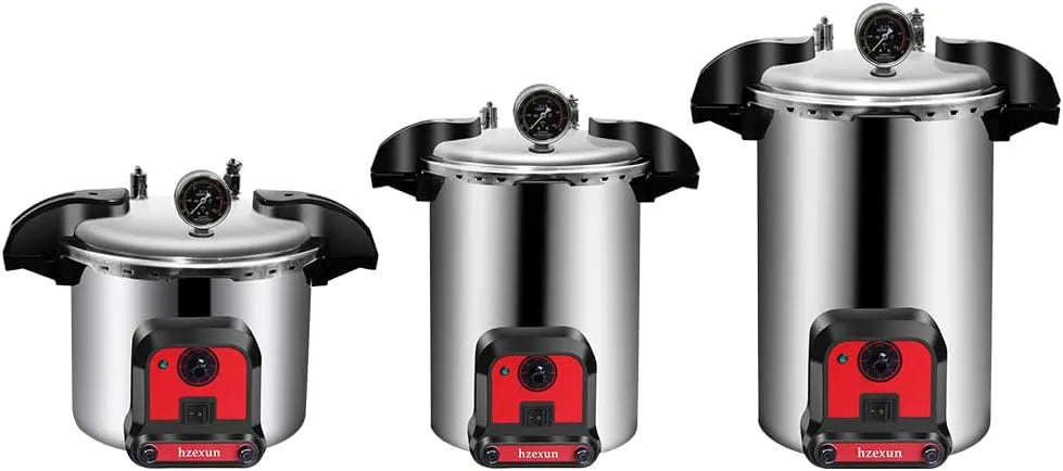 Stoomsterilisator, elektrische stoomsterilisator machine met watertekort alarm, multipack voor verbeterde, draagbare laboratoriumautoclaaf