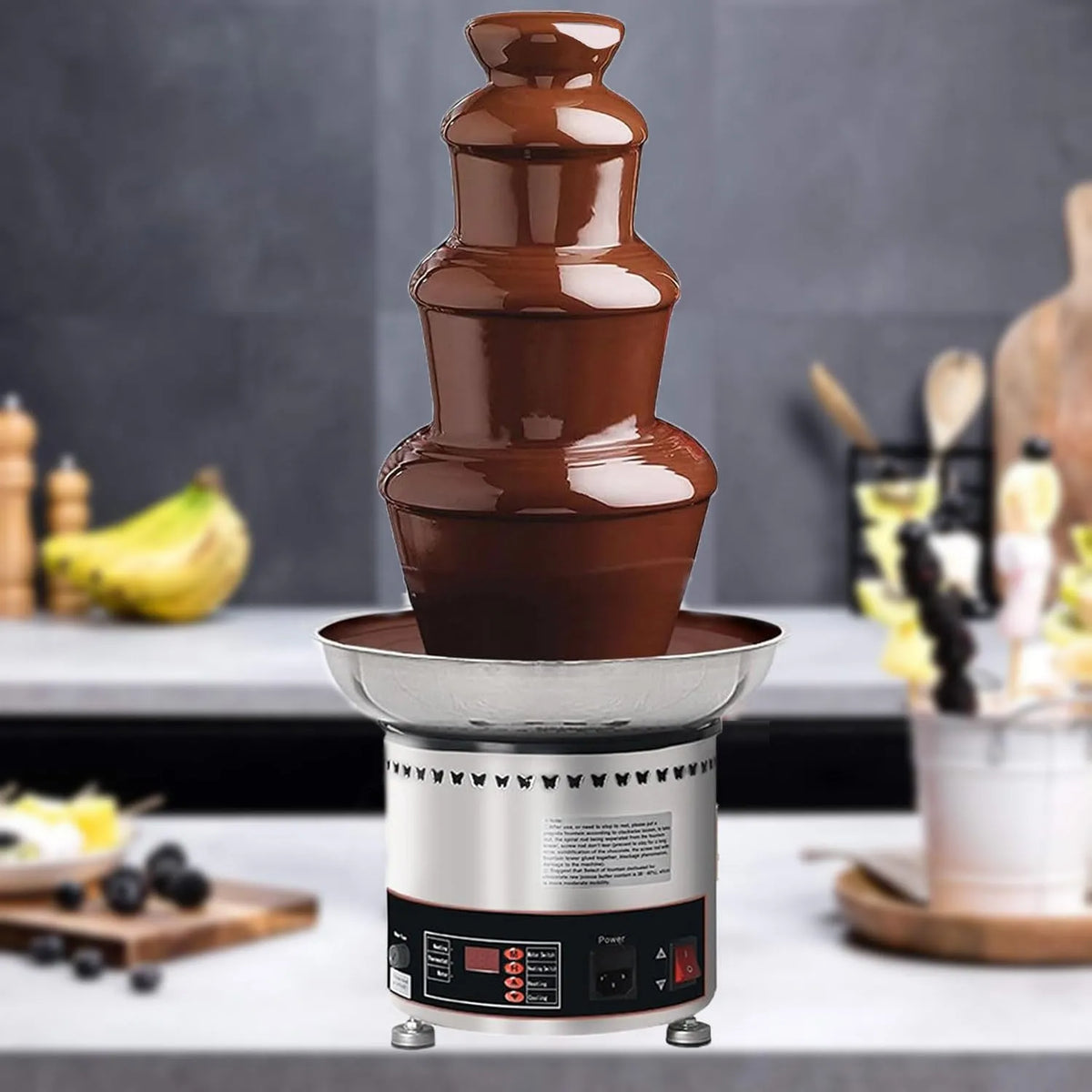Grote Chocoladewaterval Machine, 6 kg, Grote Chocoladefontein