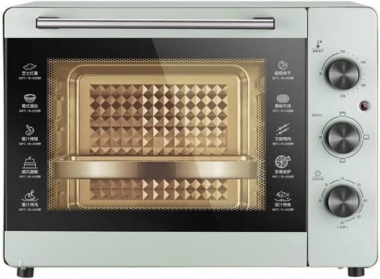 Broodrooster met 0-60 minuten, 15 minuten, 3 uur, 230 °C en regelbare thermostaat
