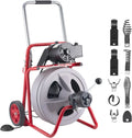 Machine, 2 inch, automatische invoer riool slang afvoervijzel op wielen