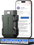 Scanner, OBD2-scanner, Bluetooth, volledige systeemscan voor 120+ Make, 30+ Reset, CAN-FD & DoIP, FCA/Nissan