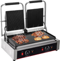 Barbecue, aanrecht kookplaat platte bovenkant keukengrill, Commerciële elektrische bakplaat RVS grill BBQ