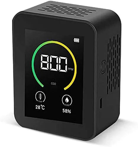Luchtkwaliteitsmeter, Kooldioxide Detector Air Detector Sensor Gasconcentratie, Kleur Inhoud TFT Kleurenscherm TFT Smart, Luchtkwaliteit Monitor
