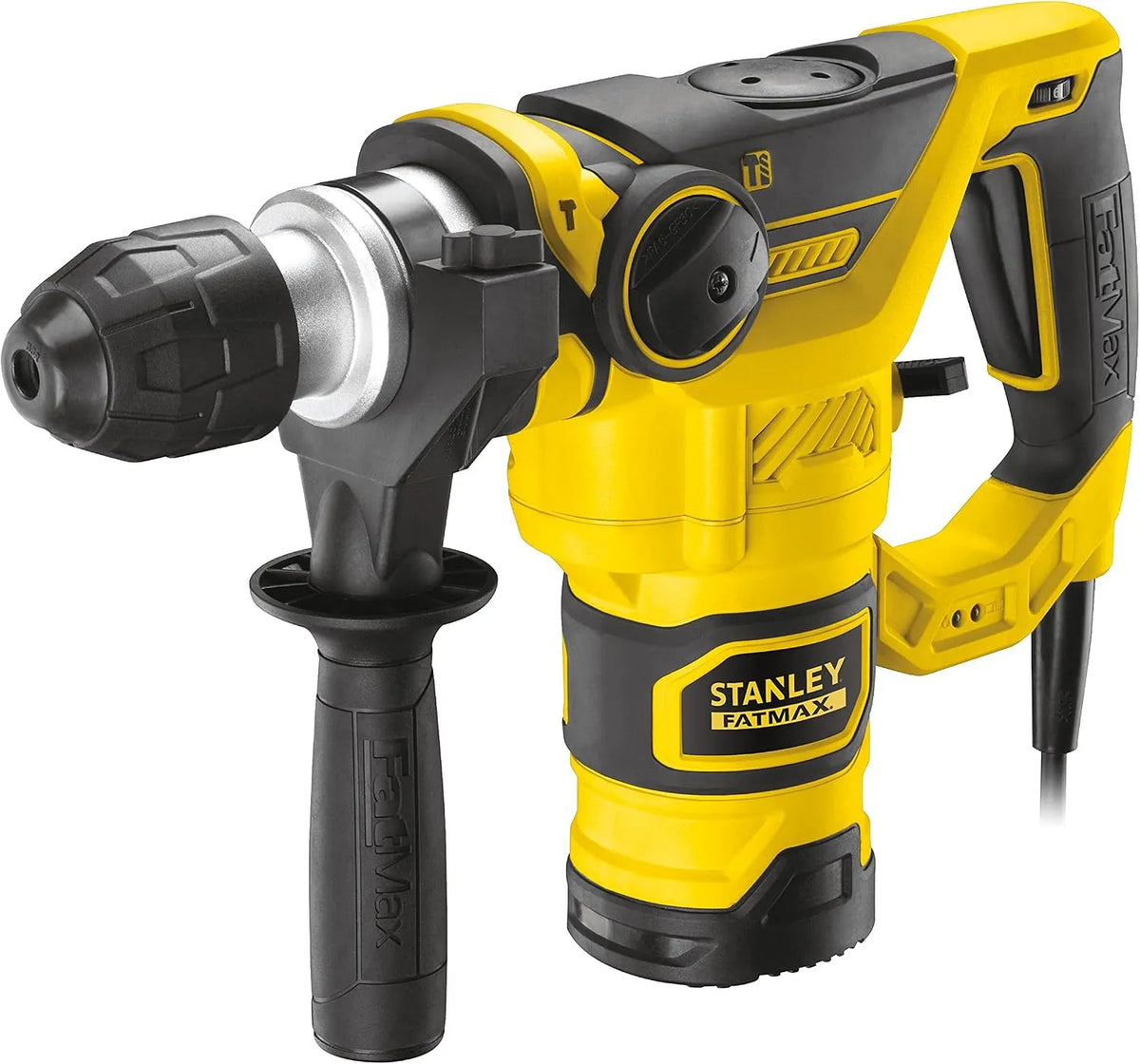 Boormachine FME1250K-QS FME1250K met 1250 W, zwart en geel, Stanley FME1250K-QS Fatmax SDS-Plus Boorhamer FME1250K