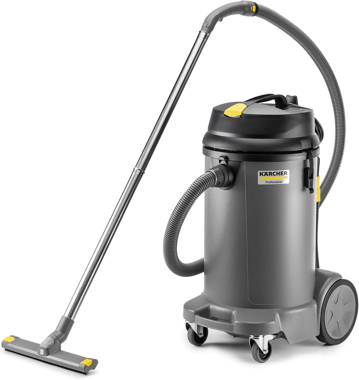 Kärcher Nat- en droogzuiger met 1380 W, 360 mm en RVS, kunststof container: 48 l