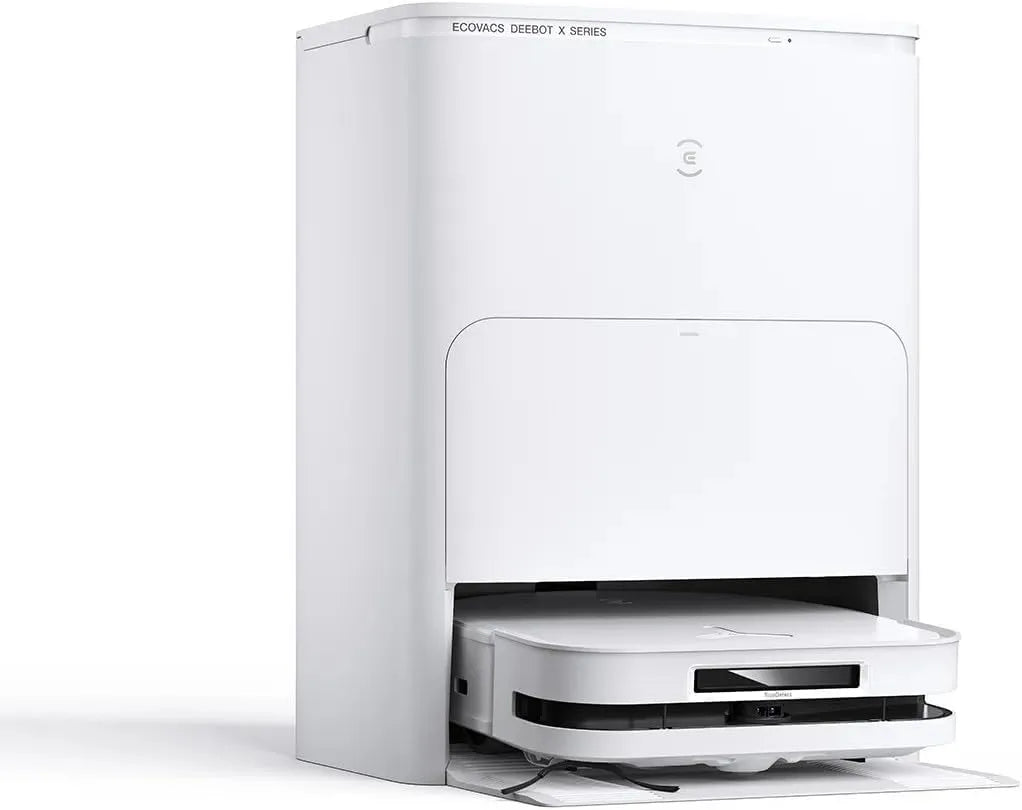 Ecovacs Robotstofzuiger T50 met 18.500 Pa, 40-75 °C, 1 mm, 45 °C, afstandsbediening, mop- en vlekreiniging en zwart