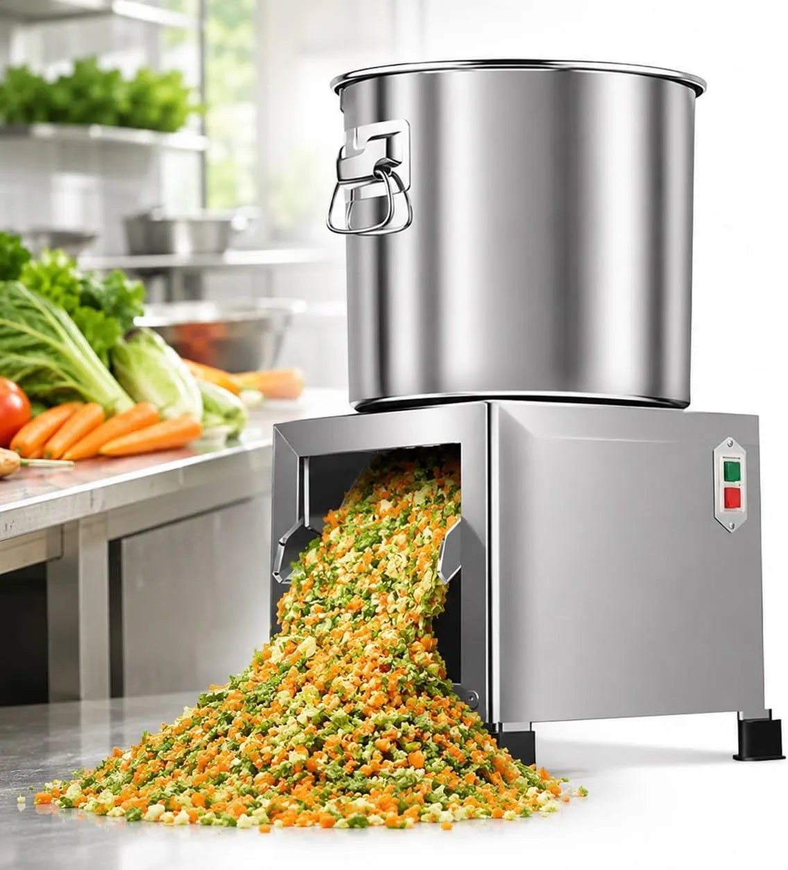 Molen met 55 x 30 x 30 cm, 1800 W, 1000 W, 110 V, 3500 rpm, 11,81 inch, 1-2 cm en 24 uur