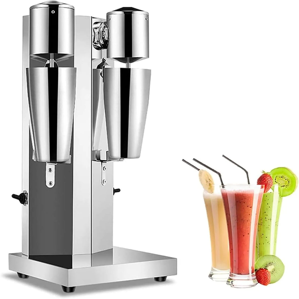 Blender met 230 x 185 x 530 mm, 560 W, 110-220 V, 850 ml en RVS