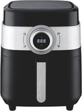 Airfryer, 6 QT Elektrische Airfryer Compacte Airfryer, 2-4 Personen 1800 W Airfryer