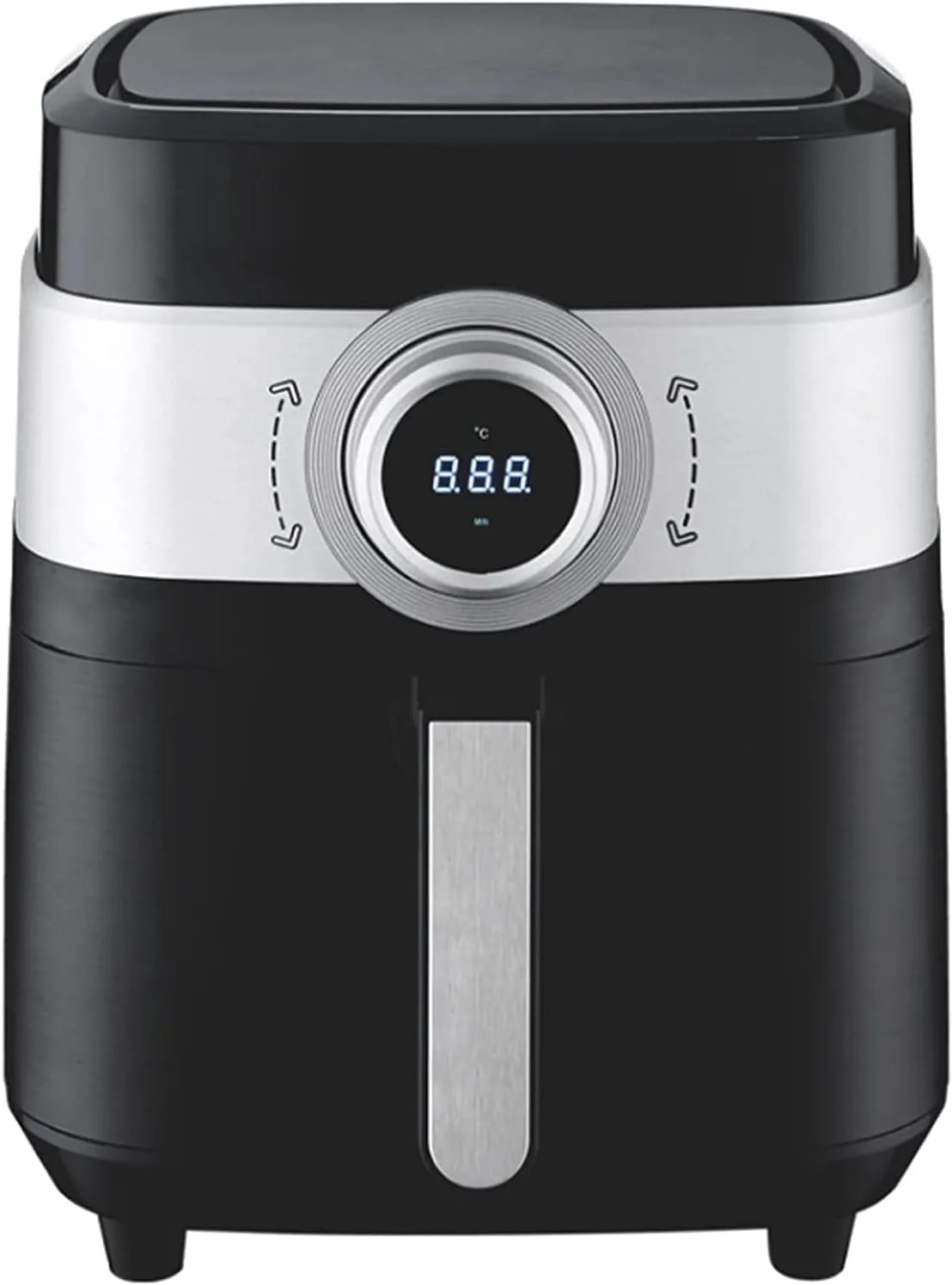 Airfryer, 6 QT Elektrische Airfryer Compacte Airfryer, 2-4 Personen 1800 W Airfryer