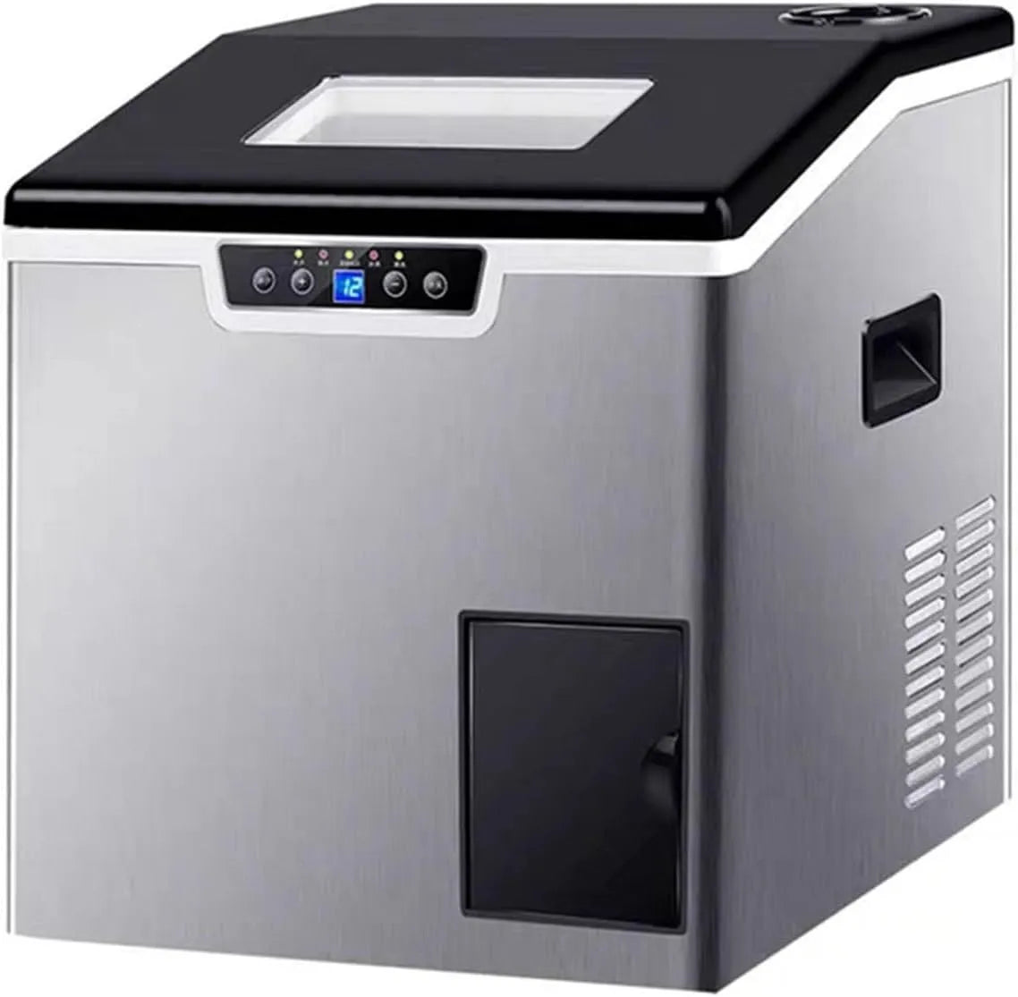 Ijs één machine met 40 kg en mobiele uitvoering, ijsmachine 40