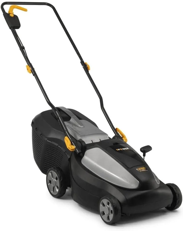 Maaier met 38 cm, 20 V, 4 Ah en benzineaandrijving, Opvangbak Van 40 Liter
