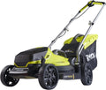 Grasmaaier met 18 V, 25-65 mm, 35 l en 250 m2, RYOBI 18 V ONE+ draadloze grasmaaier maaibreedte 33 cm