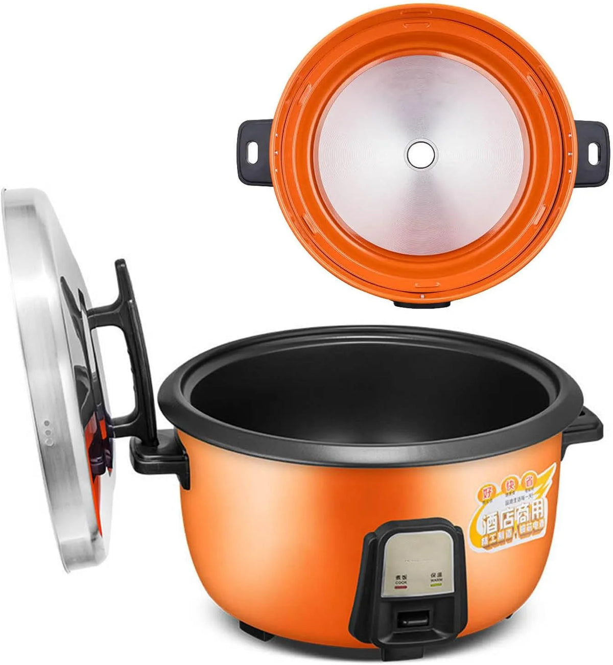 Without steamer,10L met 10L, 1000 W en 4500 W, grote rijstkoker 8-45L