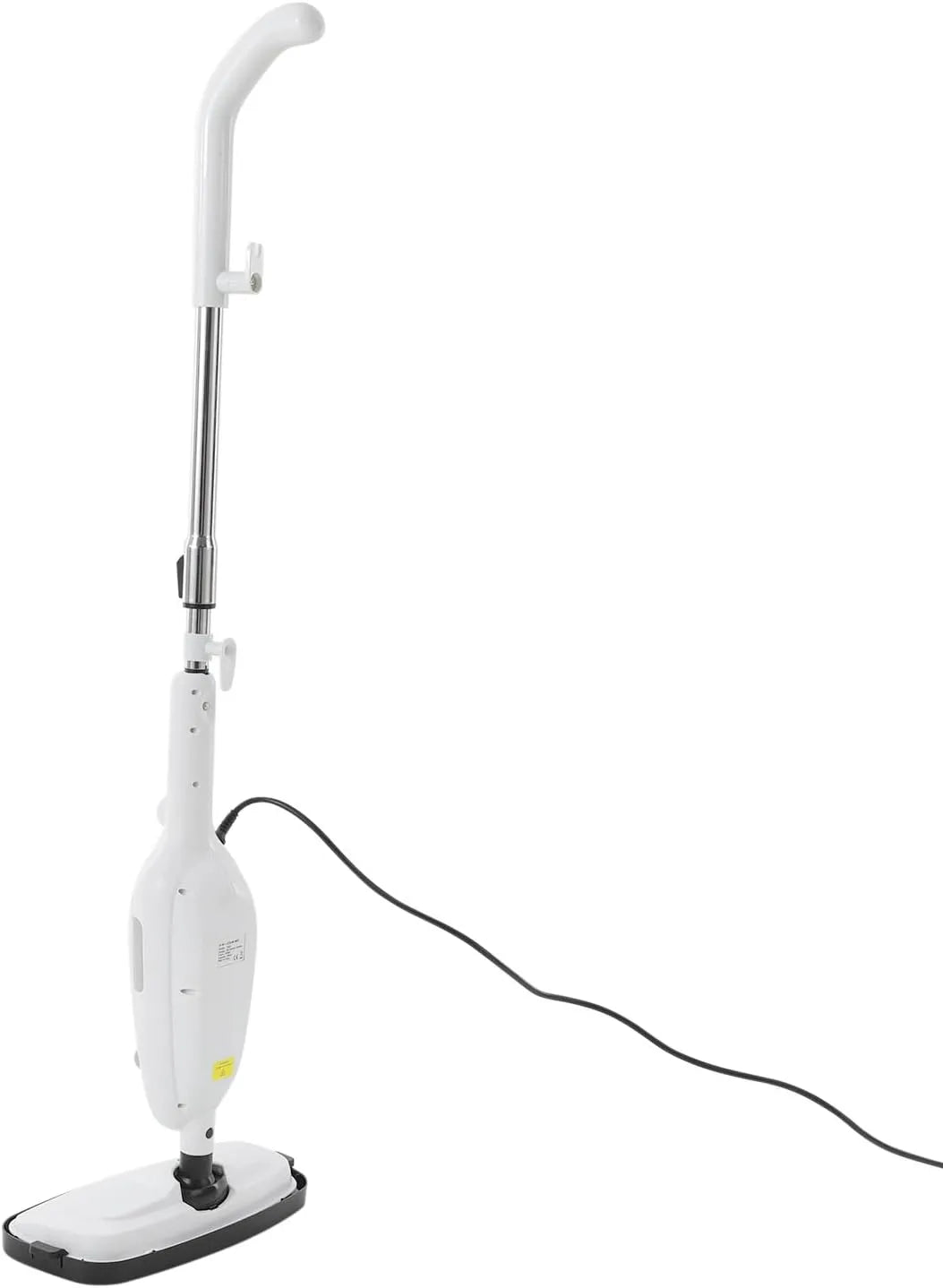 Stoomreiniger met 1300 W, 100 °C, 450 ml, hogedrukstoom en ruime kabellengte