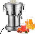 Commerciële sapcentrifuge met 370 W, 18 mm en RVS, 370 W elektrische roestvrijstalen sapcentrifuge voor fruit
