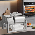Apparaat met 610 x 310 x 430 mm, 300 x 250 x 330 mm, 100 W, 100V, 240V, 3 snelheden en RVS