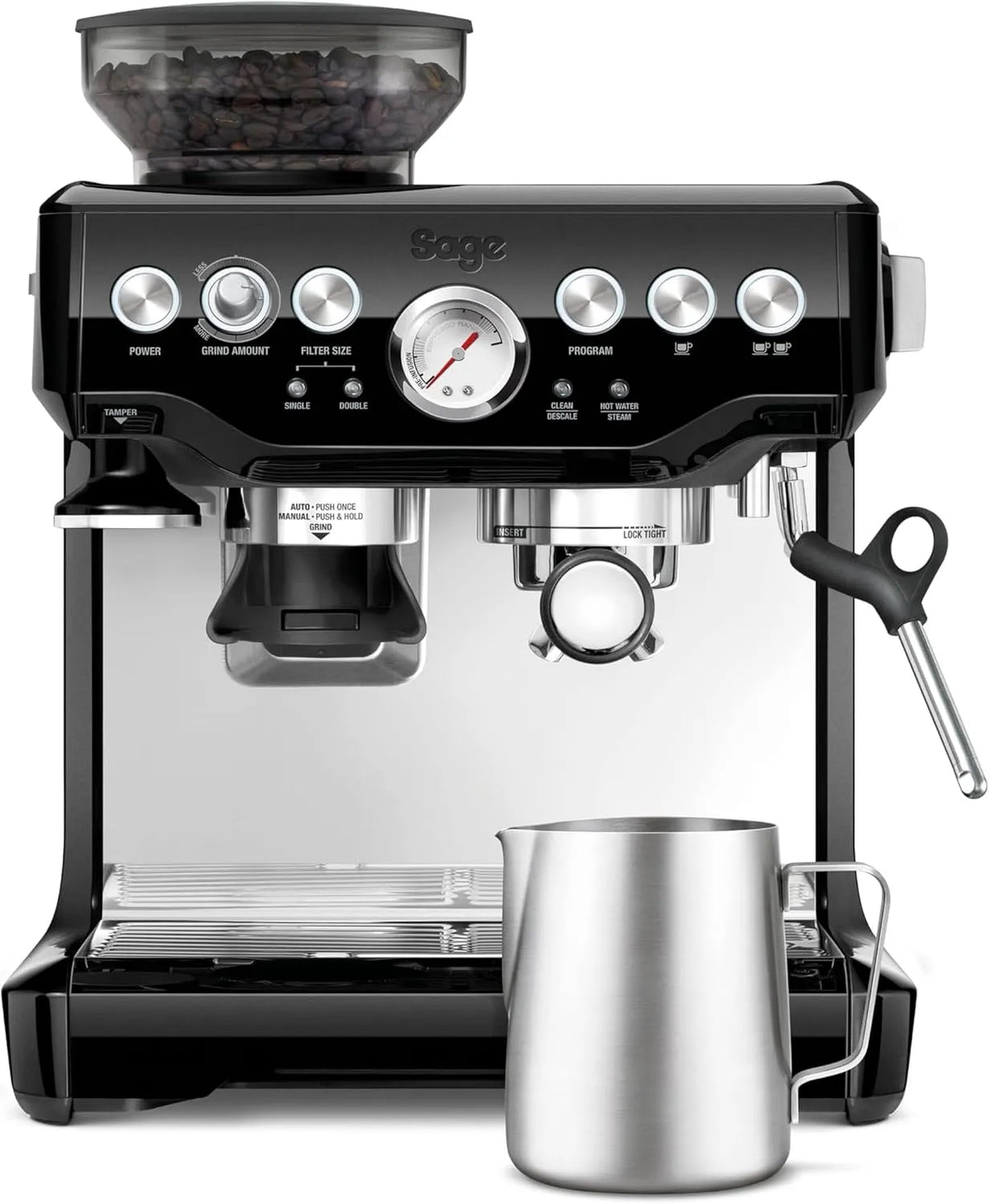 Espressomachine, Sage, Sesam Zwart