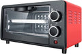 Inbouwoven, 600 W, Mini-oven, dubbellaagse bakpositie, multifunctioneel, cake, 0-230 graden Celsius en 60 minuten timer, instelbare temperatuur