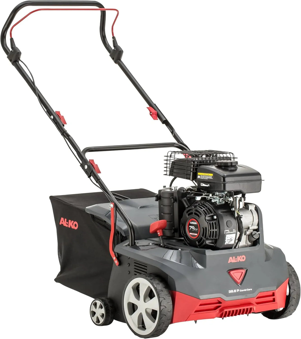 Verticuteermachine, AL-KO Benzine-verticuteermachine 38.6 P Combi Care, 38 cm werkbreedte verticuteren en ventilatie, voor oppervlakken tot 1200 m2, 1