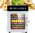Droger, 400 W, aanraakbediening, RVS Voor Eenvoudig Schoonmaken,8-Layer, 1000 W, 28mm Roosterruimte, Commerciële Voedseldroger
