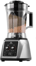 Blender, 2200 W, 5.5L, Volautomatische Sojamelk Machine met geluidsarm Motor, BPA-Vrij, Roestvrij Staalbladen voor Thuis Zakelijk Gebruik