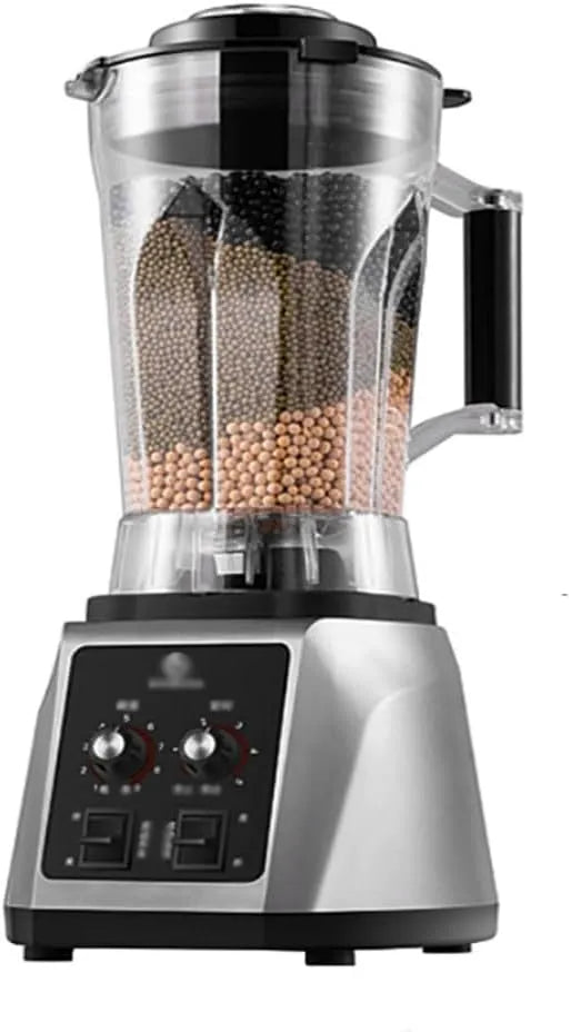 Blender, 2200 W, 5.5L, Volautomatische Sojamelk Machine met geluidsarm Motor, BPA-Vrij, Roestvrij Staalbladen voor Thuis Zakelijk Gebruik