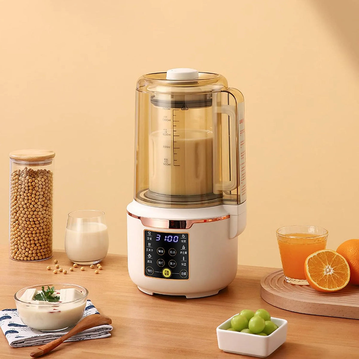 Aanvullende Voedsel Machine, Bass Intelligente Automatische Verwarming Dregs-Free Sojamelk