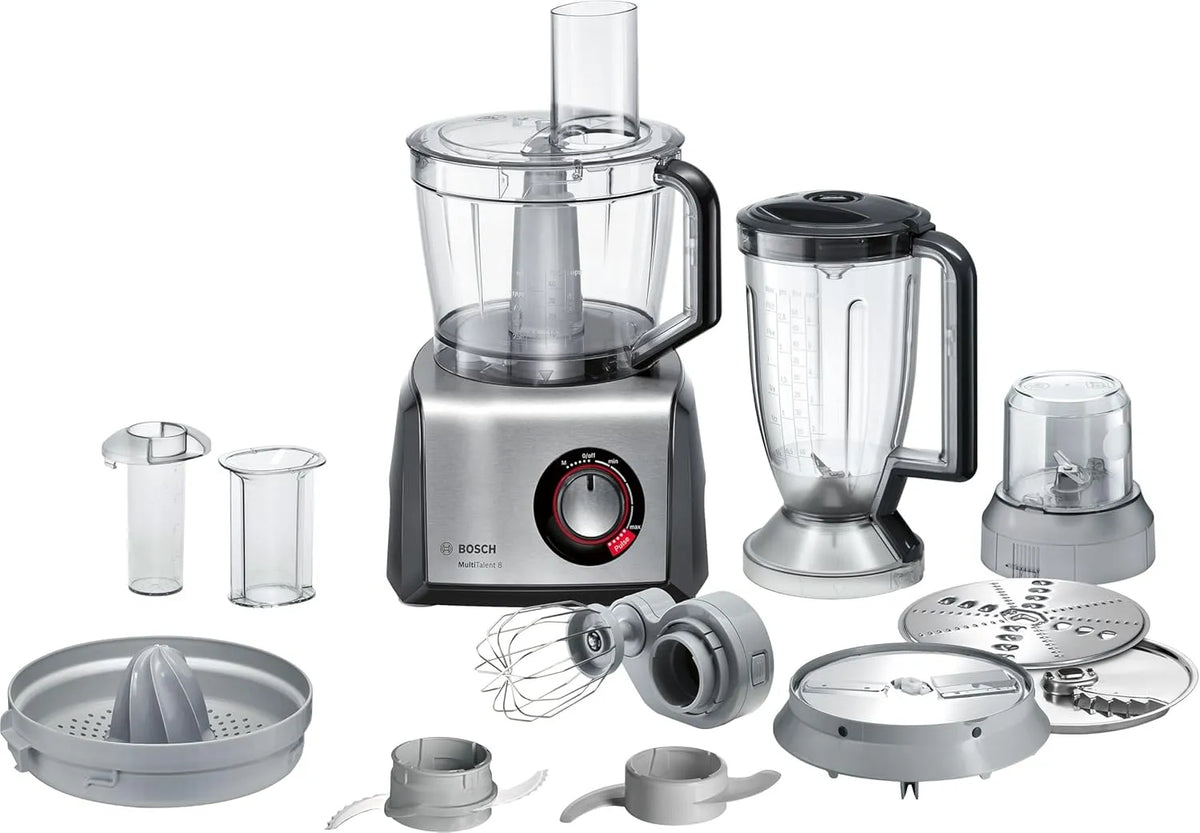 Keukenmachine, MultiTalent 8 Foodprocessor, 1250 Watt, 50 functies, Bosch