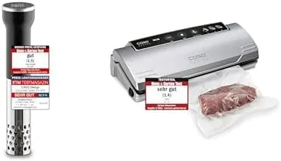CASO SV400 Sous Vide Stick SV400 VC10 met 20 l, 25-90 °C en 0,5 °C