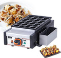 Octopus Ball Machine, 1650 W Commerciële, 50-300°C Octopus Ball Pan, voor Takoyaki Octopus Ball Cake Pop Ebelskiver 28 Gaten