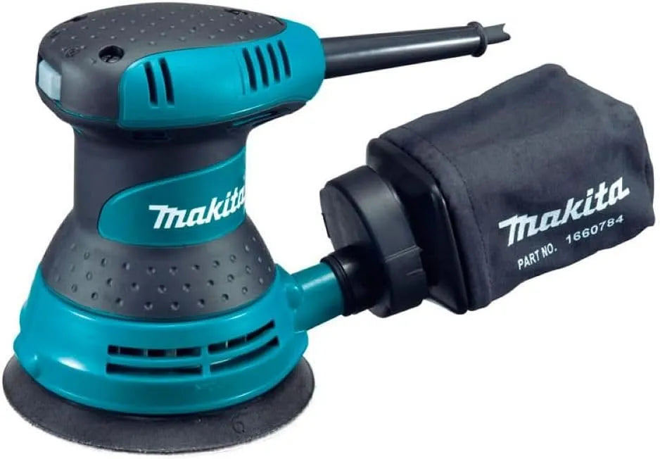 Makita, machine, BO5030, 300 W, 123 mm, antislip oppervlak, optimale hantering stofdichte schakelaar remring