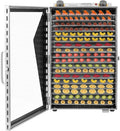 Roestvrijstalen Droger, 600 W, Timer, 18 Trays, Fruit, Groenten En Vlees