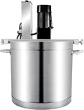Automatische mixer machine met 20L, 120 W, 25L, 40L en RVS, RVS automatische mixer machine met 4-bladige schraper