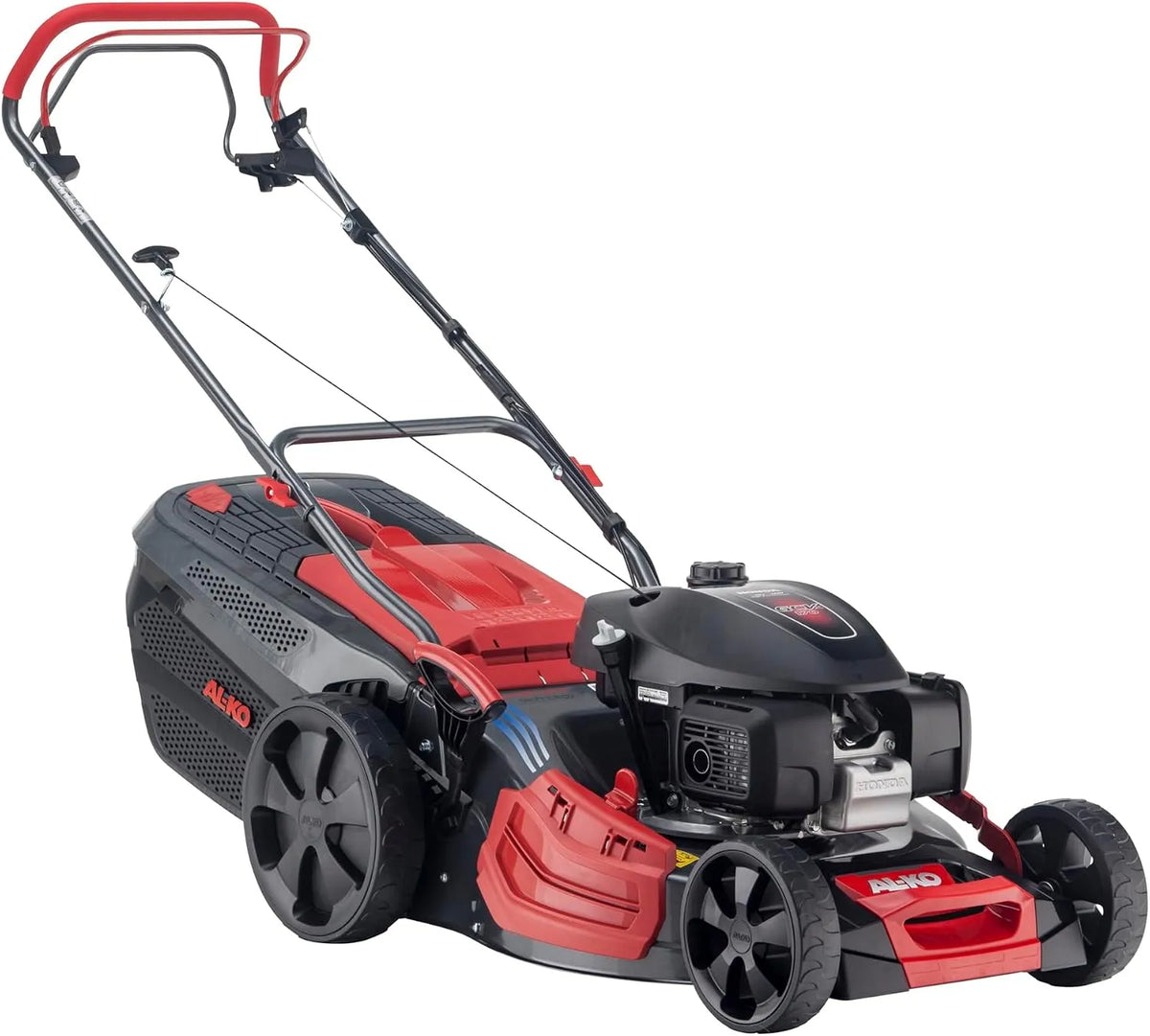 Grasmaaier met 46 cm maaibreedte, 1 versnelling achterwielaandrijving, AL-KO Benzine-grasmaaier Premium 474 SP-H, 3,2 kW motorvermogen en voor gazons