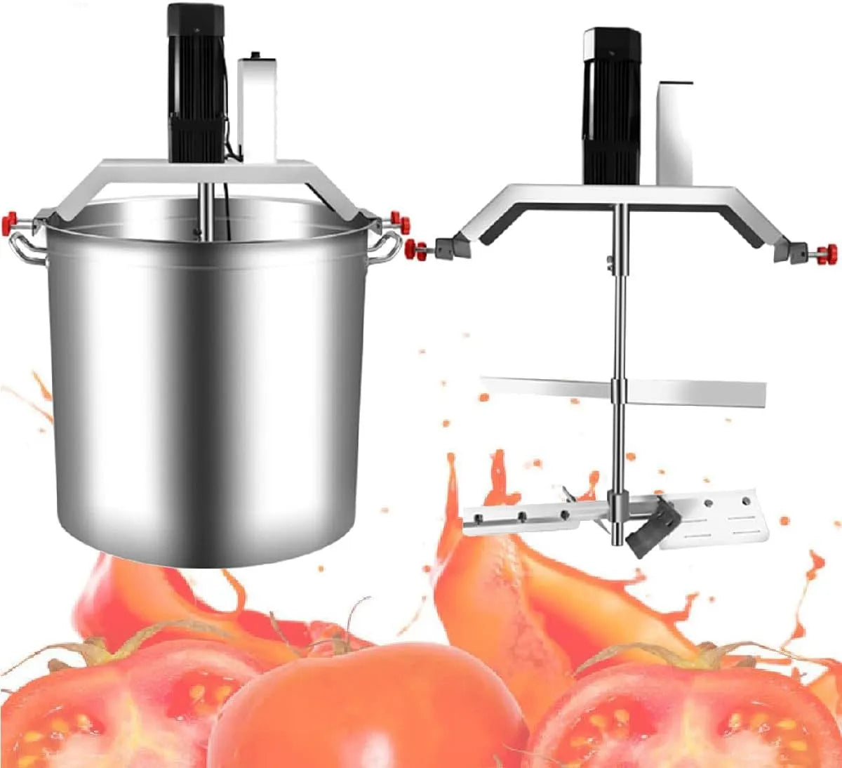 Staal Roeren Machine met 40 x 66 cm, 1100 W, 40L, waterreservoir en RVS