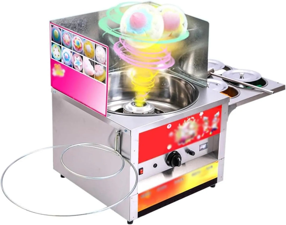 Bloem Marshmallow Machine met 108 x 40 x 56cm, 0-3 mm en RVS
