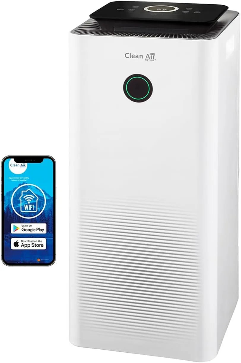 Luchtontvochtiger CA-707 met 70m2, 30°C, app-bediening, HEPA-filter en ontvochtigingsfunctie